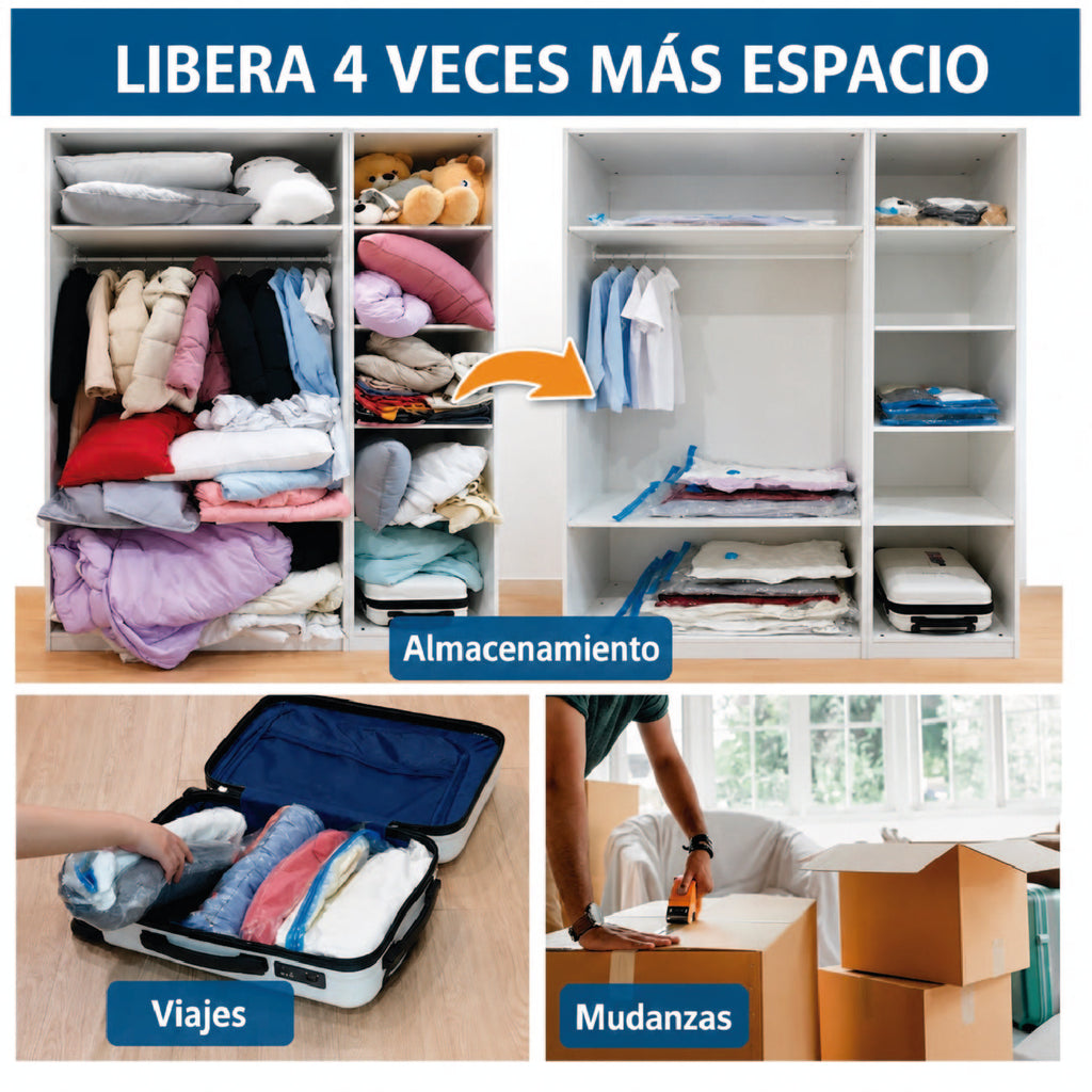 Bolsa de empaque al vacío con bomba