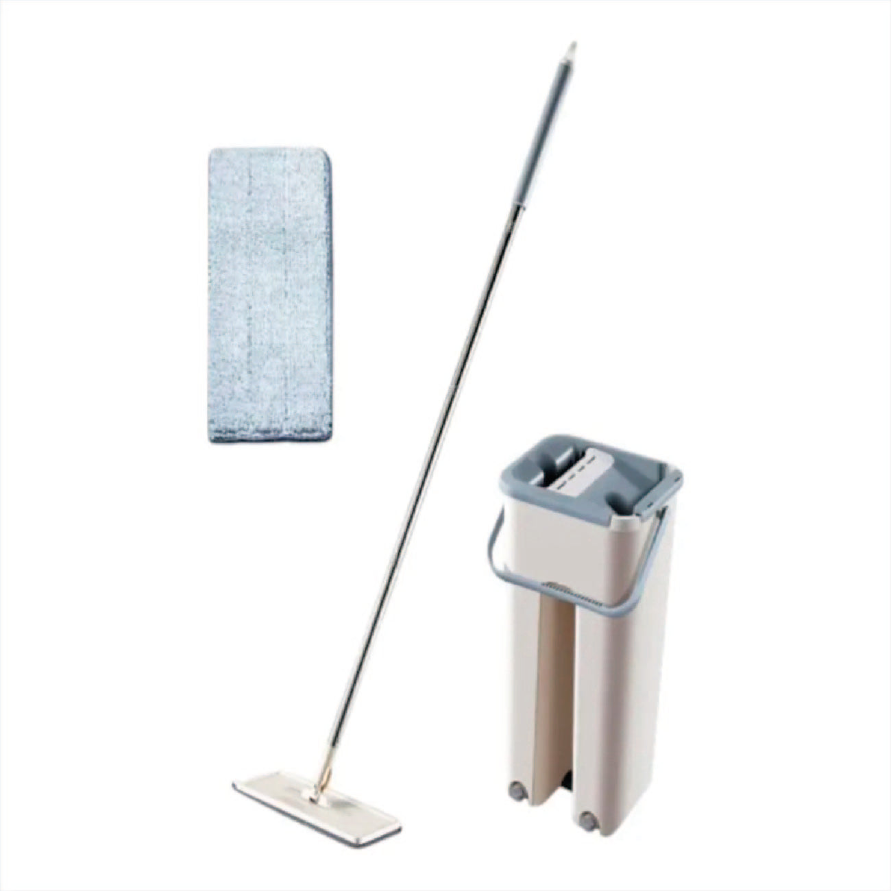 Trapero de felpa de microfibra con balde