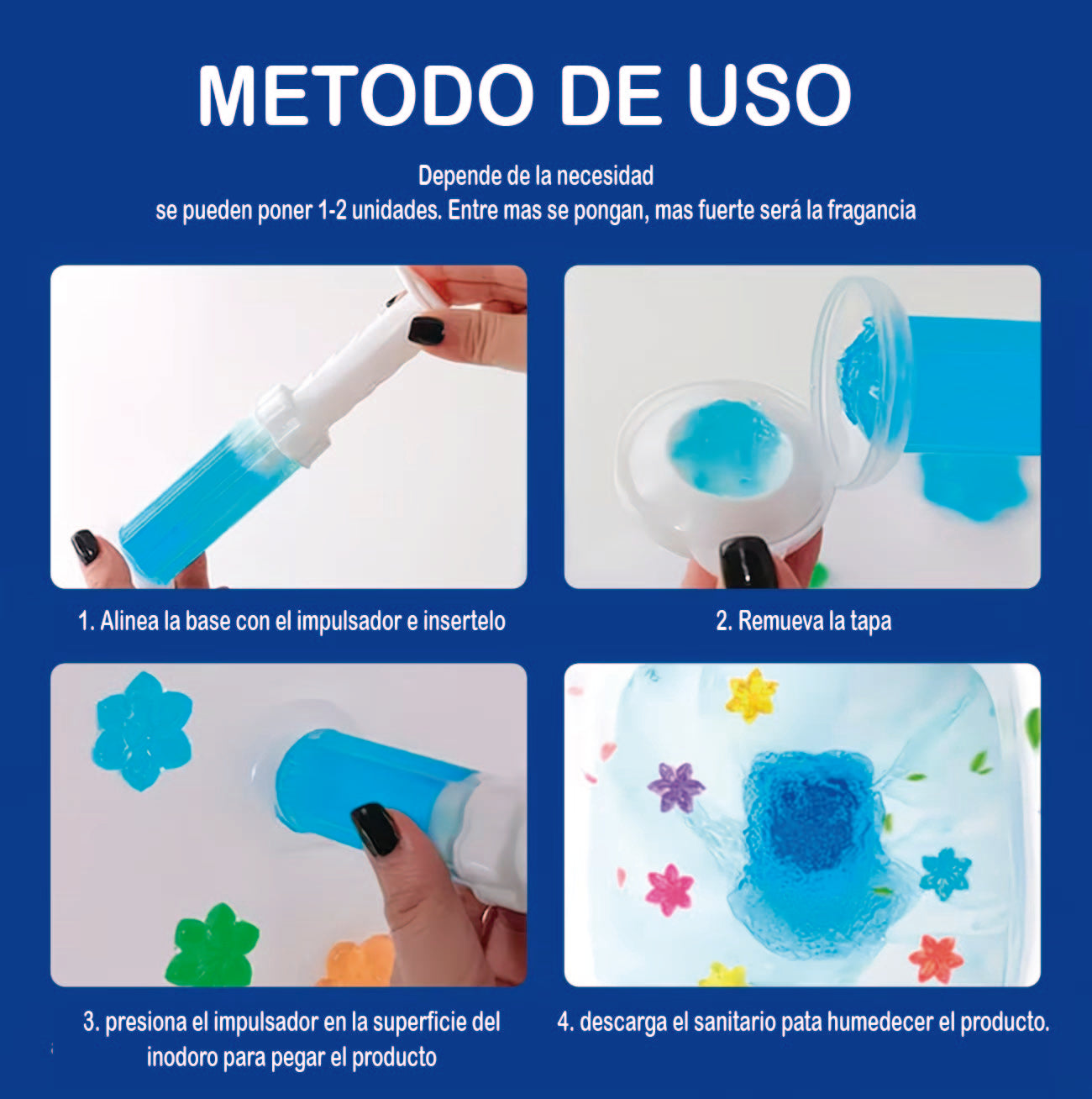 Gel limpiador para inodoro
