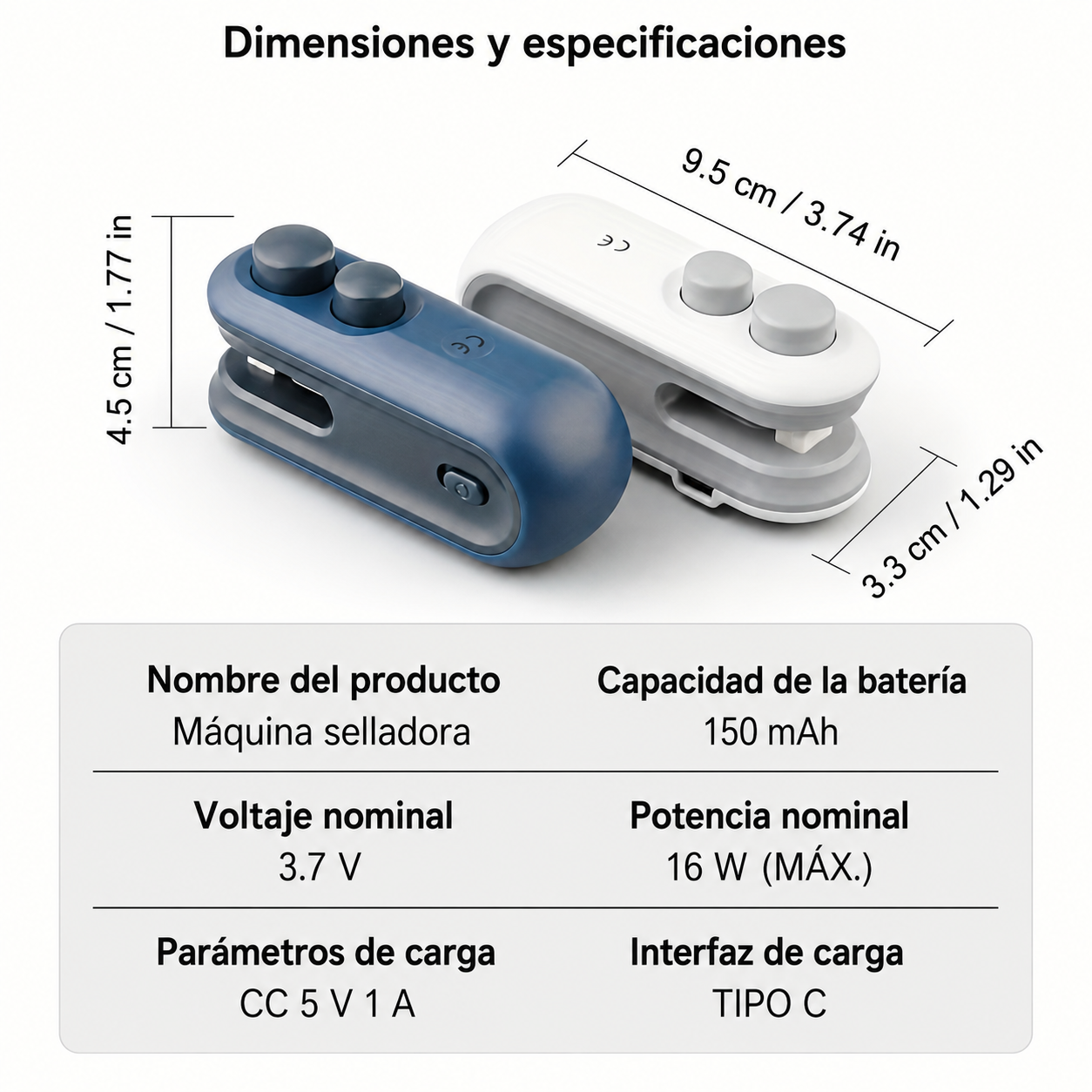 Selladora empaques plasticos